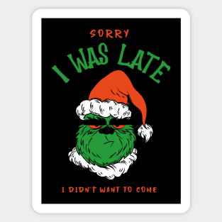 Too Late Sticker